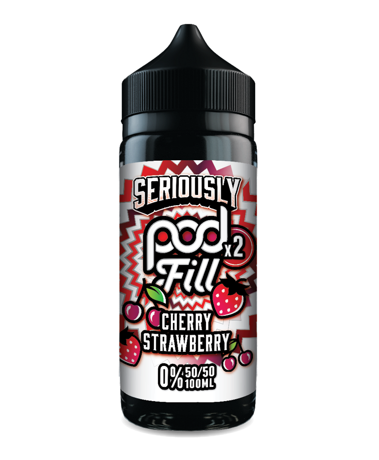 Seriously Pod Fill E-liquid Cherry Strawberry